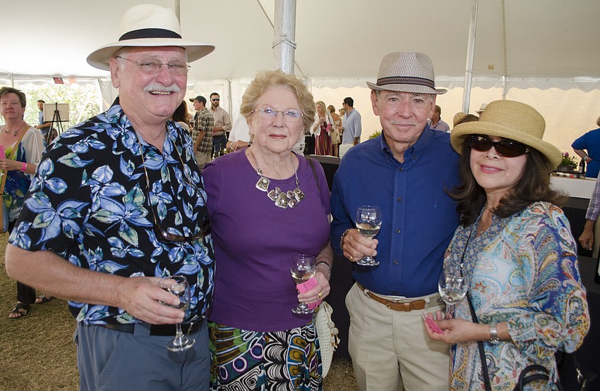 Ray and Patti Beckett with Joe and Nelly Hervey