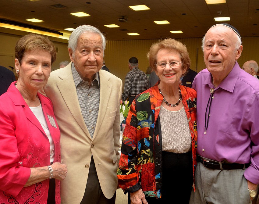 Marcia and George Bardos and Doris and Paul Morgenstern