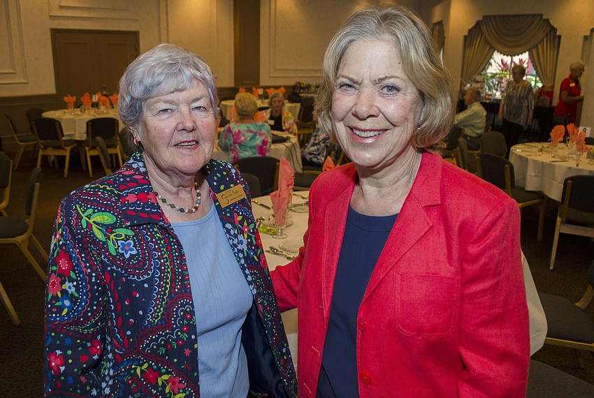 Virginia Tashian and Marilyn Nordby