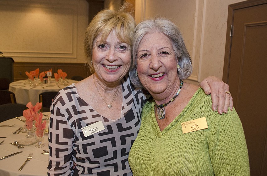 Lydia Landa and Phyllis Myers