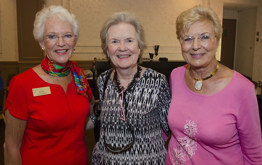 Katie Couchot, Becky Miller and Joan Mathews