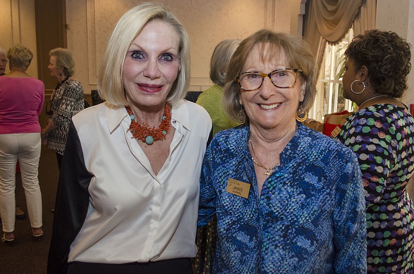 Sarasota Ballet Board Chairwoman Hillary Steele and Friends of the Sarasota Ballet President Janice Kunkel