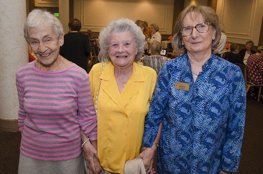 Peggy Sweeney, Oris Webb and Friends of the Sarasota Ballet President Janice Kunkel