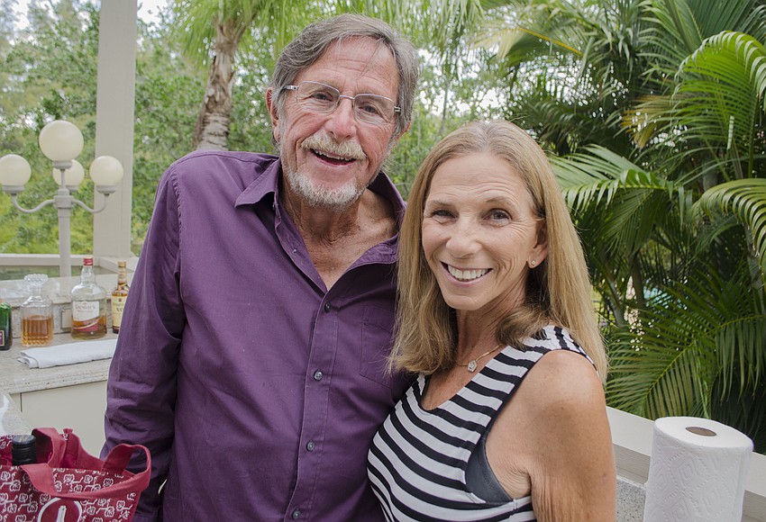 Hosts Larry and Roberta Straff