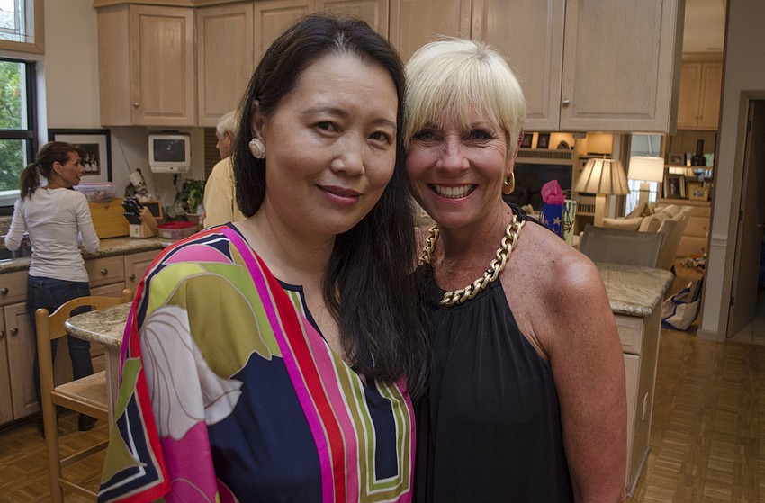 Xuerui Salenger and Teresa Simmons