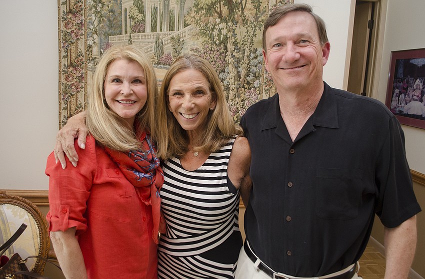 Jeanne Graham, Roberta Straff and Braun Graham