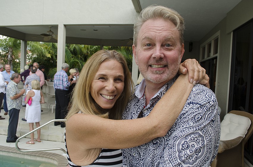 Roberta Straff and Michael Johnson