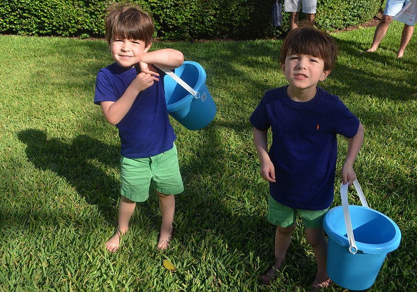 Blake and Alexander Steiner, 4