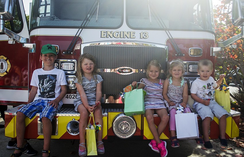 Kornelius Natvik, Kaisa Natvik, Emma Eek-Jensen, Andrea Eek-Jensen and Konrad Natvik