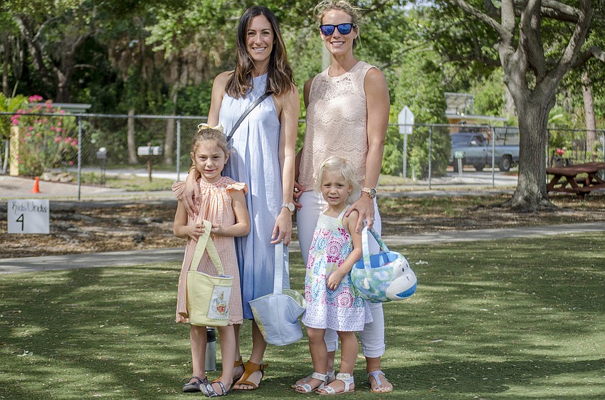 Jessica Fairweather, Carrie Murse, Estella Fairweather and Henley Murse