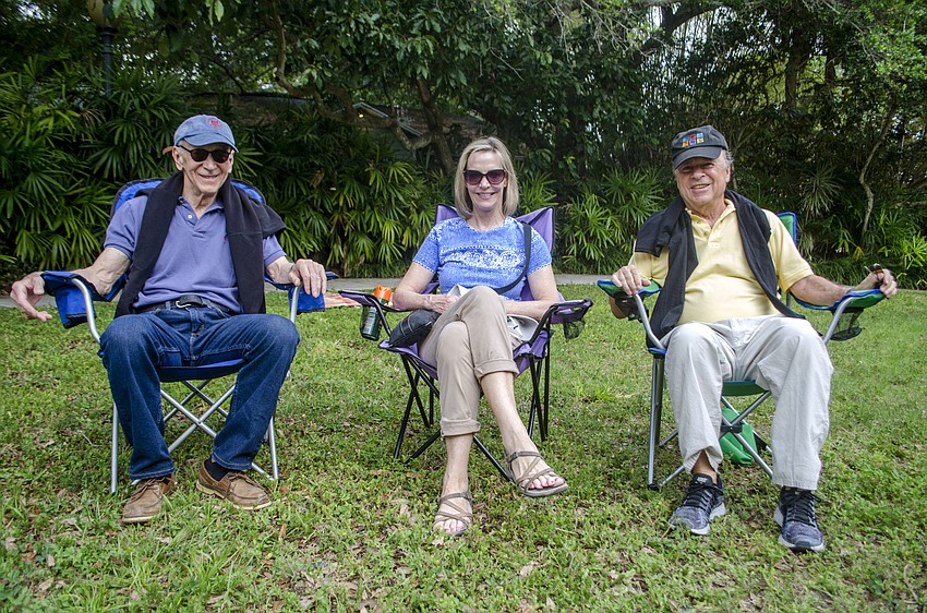 Don and Meredith McGraw and Peter Mermin