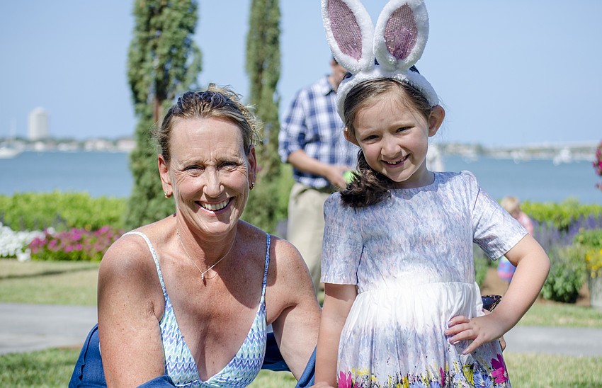 Nancy Trivisonna and Gianna Velez