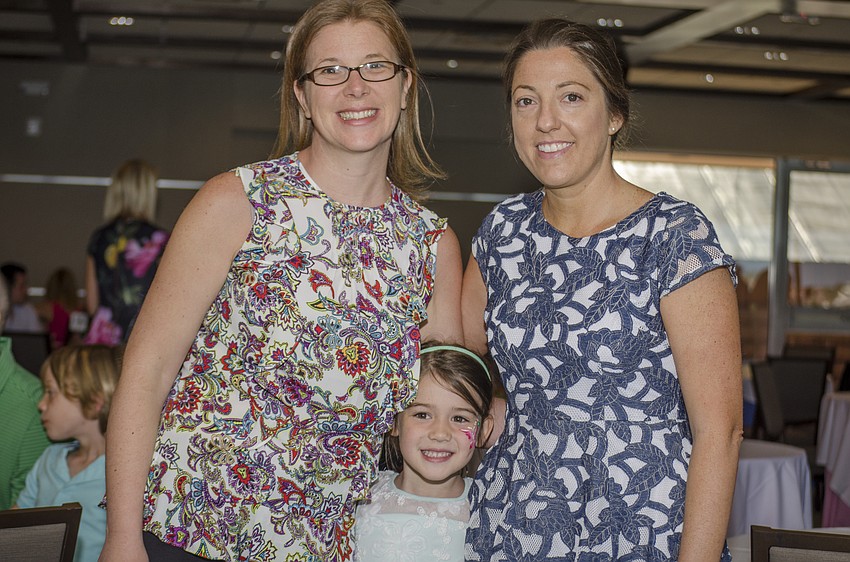 Addie Asay, Genevieve Flynn and Allison young