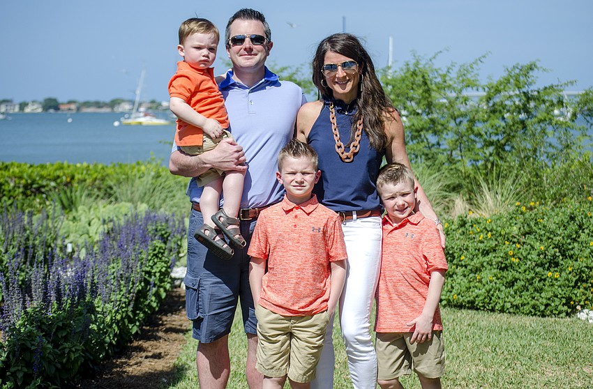 Grayson, Jay, Jennifer, Drew and Ryan Shepulski