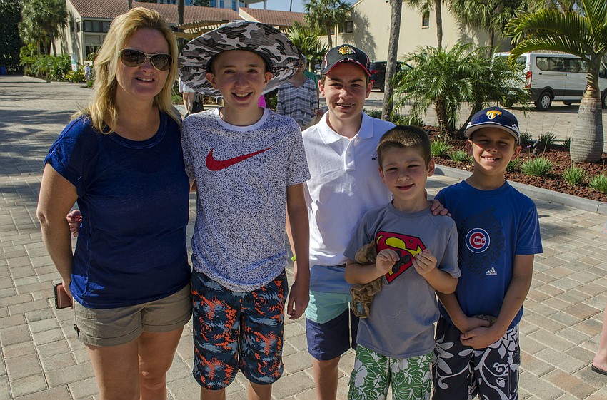 Katie, Dominic, Danny, Bobby and John Arnello