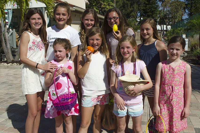 Alice Carey, Kathryn Depalma, Maura Higgins, Molly Faul, Caroline Carey, Greta Mikulaninec, Maura Faul, Meredith Higgins and Anna Mikulaninec