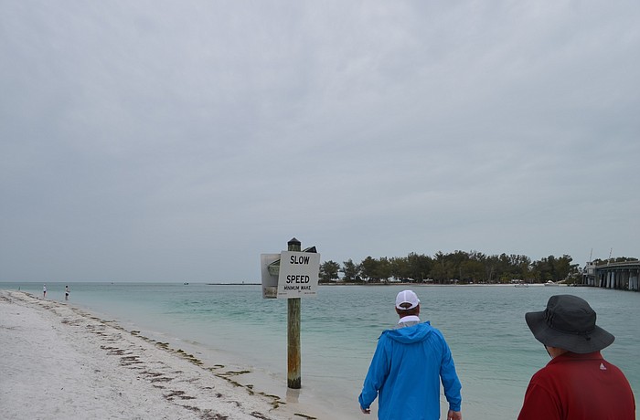 The Greer Island Beneficial Use Project proposes using sand dredged from the east side to bolster the sliver of land on the areaâ€™s west side.