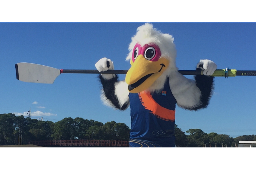 The 2017 World Rowing Championships mascot, Scully.