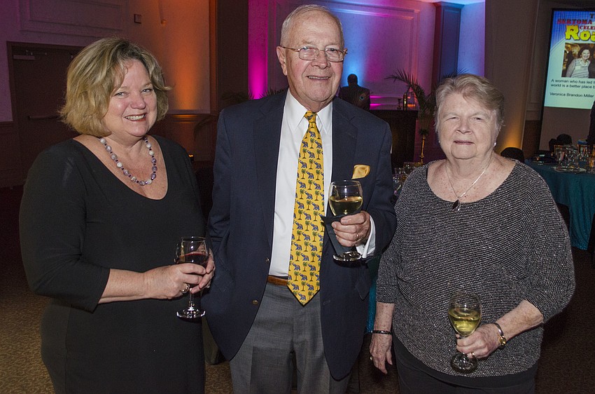 Leslie Coonradt with Don and Bobbie Muenzmay