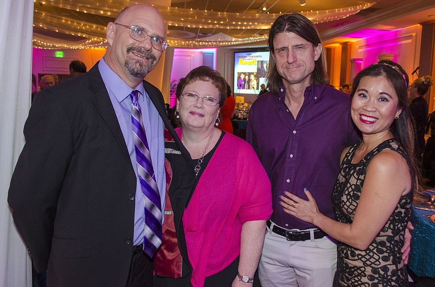 Tom and Merle Honsa with James Piatchuk and Ngoc Phan