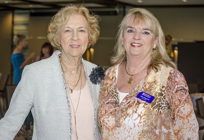 Marion Hughes and Nancy Raymond
