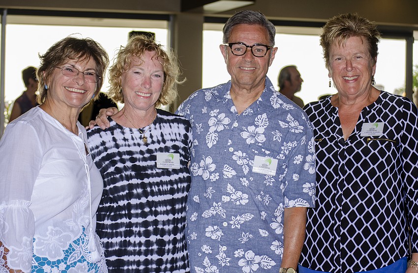 Renee Stevens, Liz Greene, Louis Putallaz and Caroline Watler