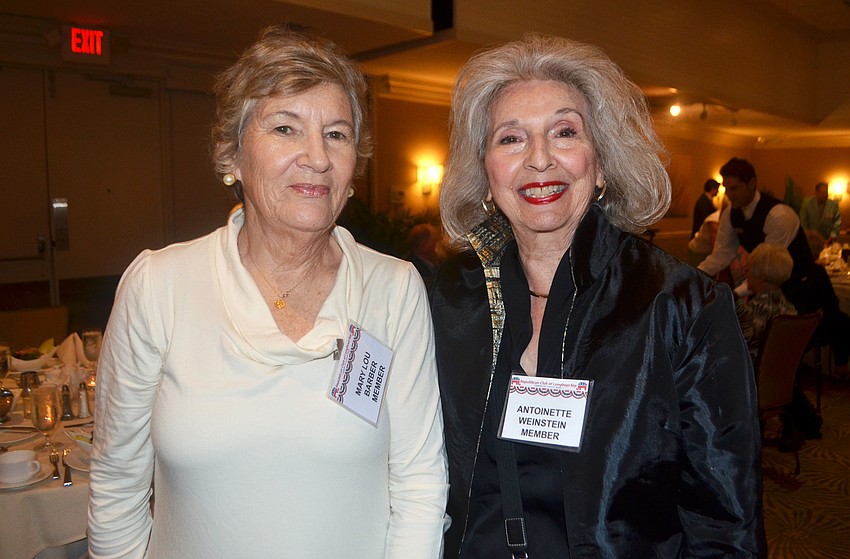 Mary Lou Barber and Antoinette Weinstein