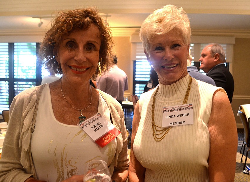 Audrey Marten and Linda Weber