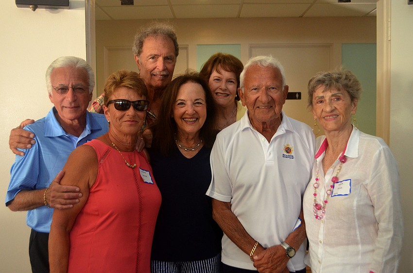 Phil and Ronnie Levine, Jerry and Arlene Schwartz, Mary Ellen Licklider and John and Sonja Ellis