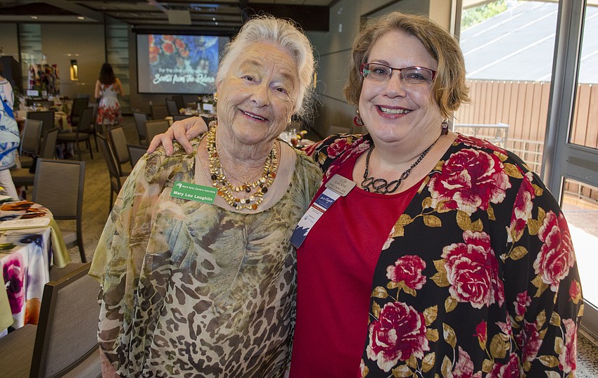 Mary Lou Loughlin and Emily Chalker Lane