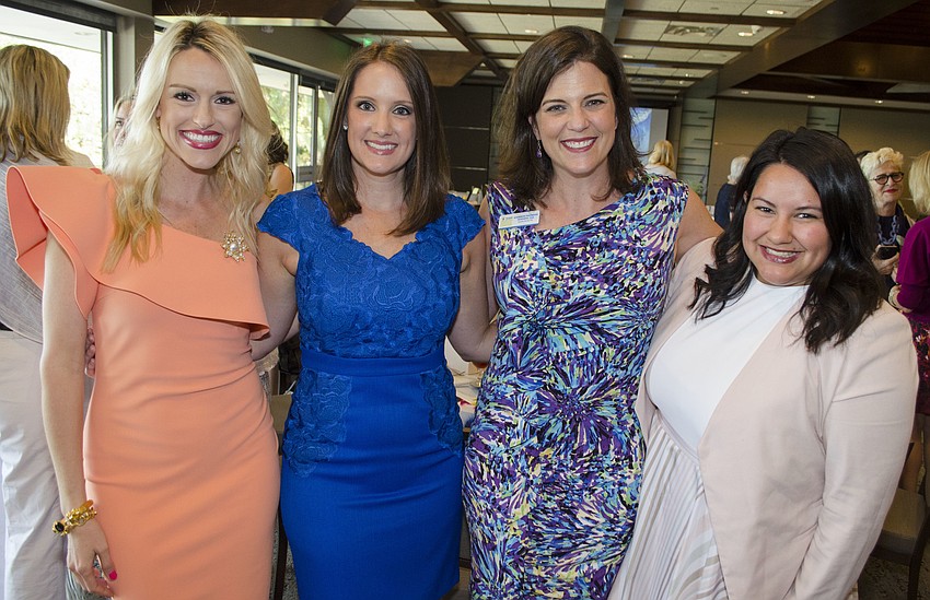 Montana Taplinger, Jen Rust, Kameron Hodgens and Kelsey Alholm