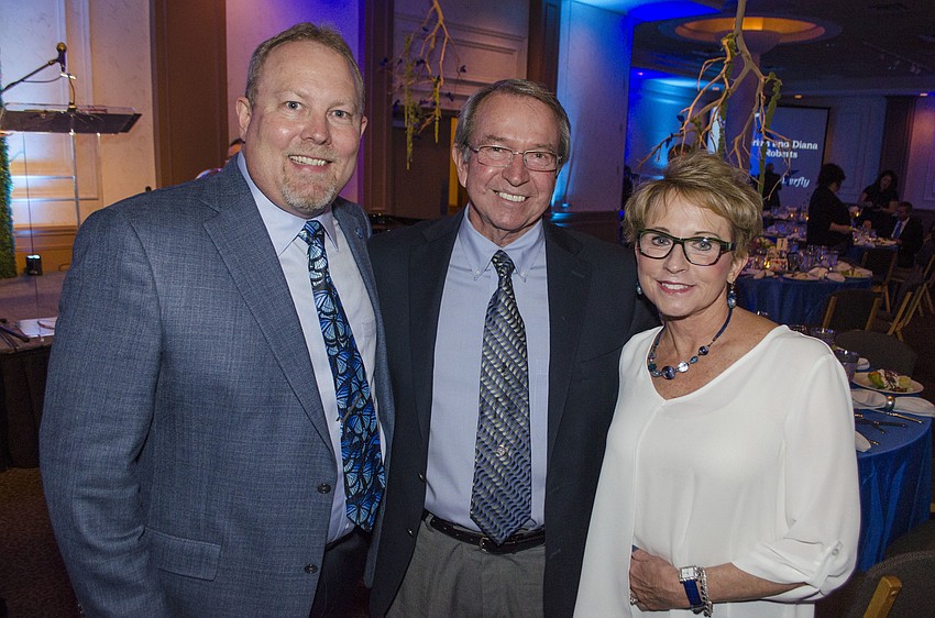 CPC Executive Director Doug Staley with Jon and Janey Swift