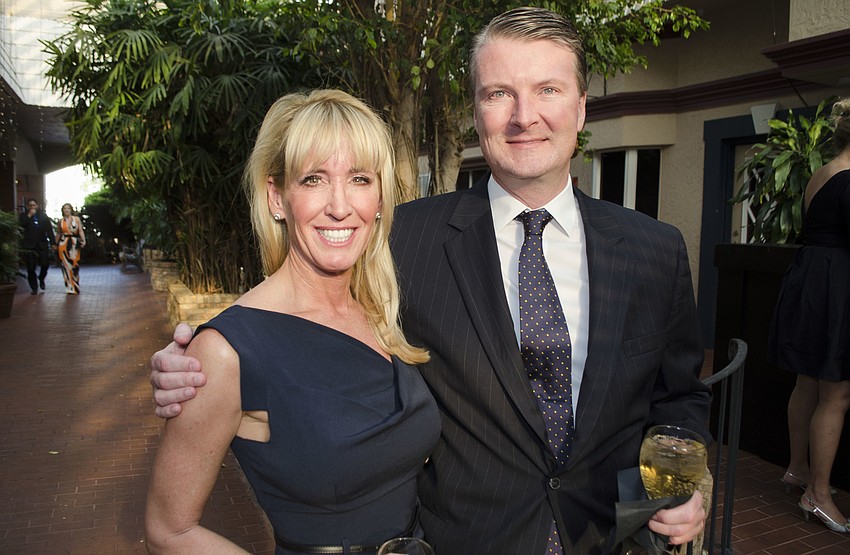 Kym Smith and Gerrett Copeland Jr.