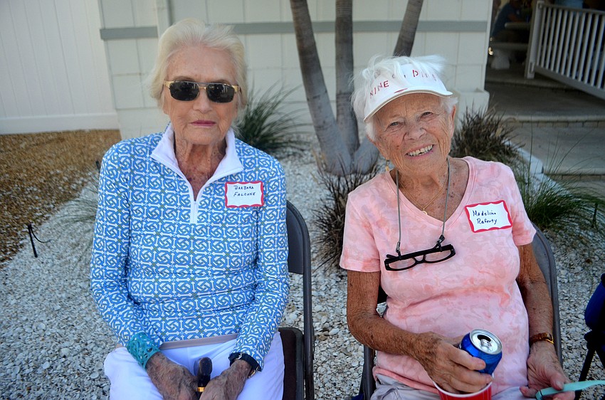 Barbara Falcone and Madeline Raferty