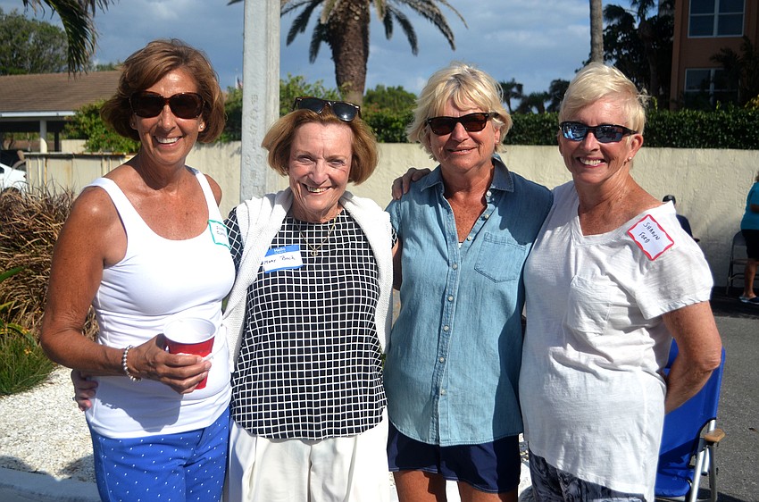 Susan Claudio, Mary Bock, Mary Falconeiri and Sharyn Ford