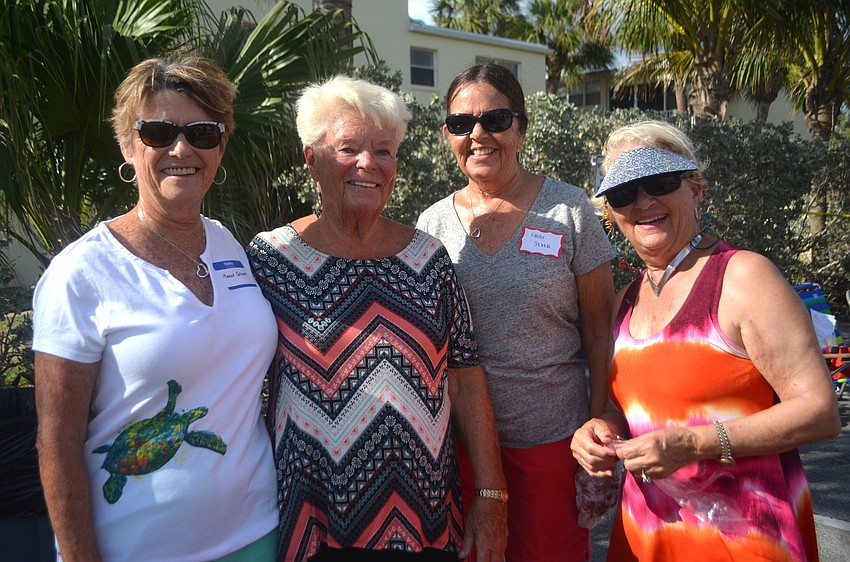 Marge Geiger, Pat Marshke, Kathy Sever and Carole Shaw
