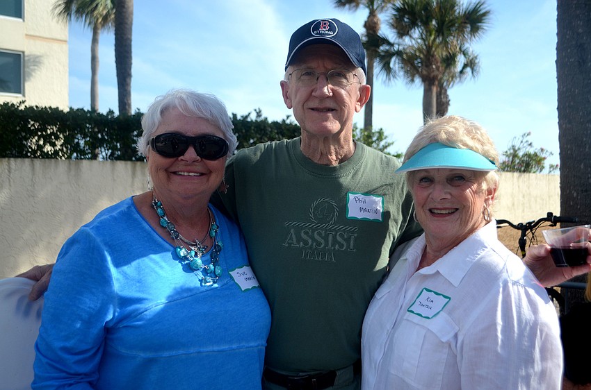 Sue and Phil Martin and Kim Dantzic