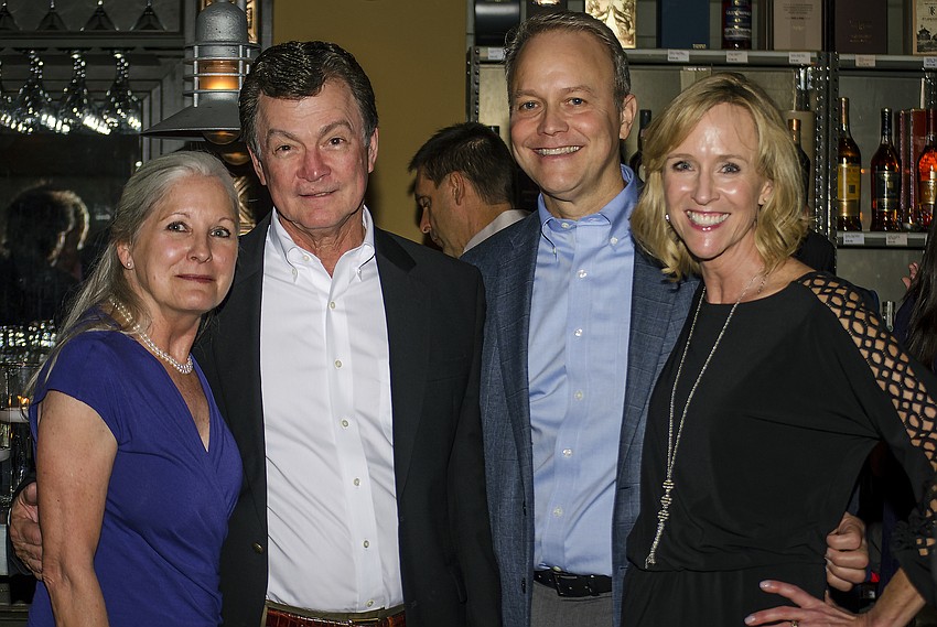 Kat and Gary Heard and Scott and Clare Carter