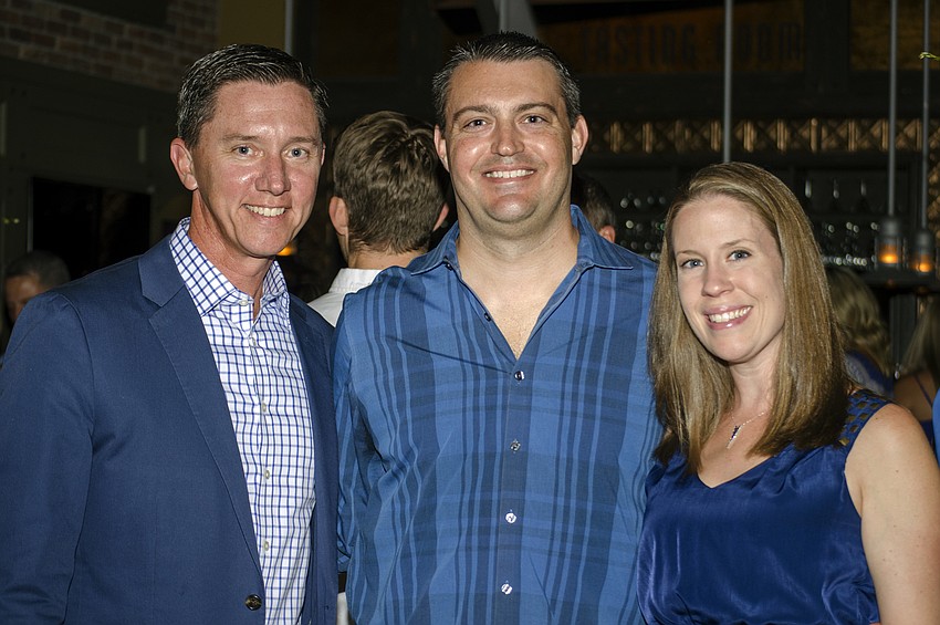 Peter Crowley, John Dooley and Chelsea Dooley