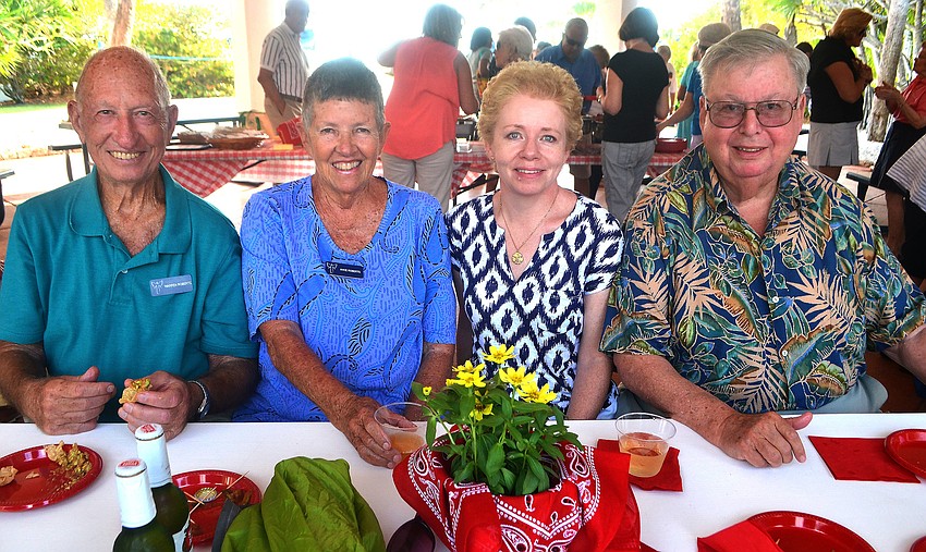 Warren and Anne Roberts and Alison and Tom Jones