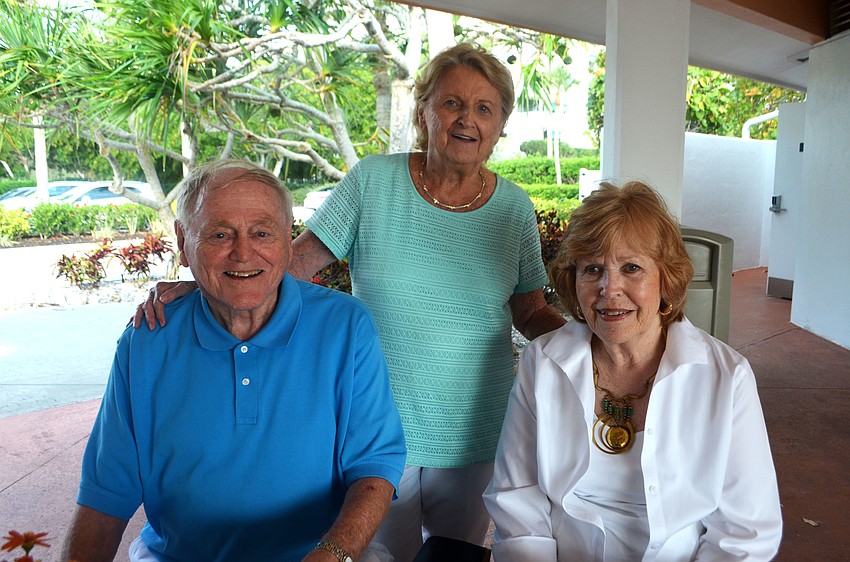 Don and Lou Getz and Marge Corry