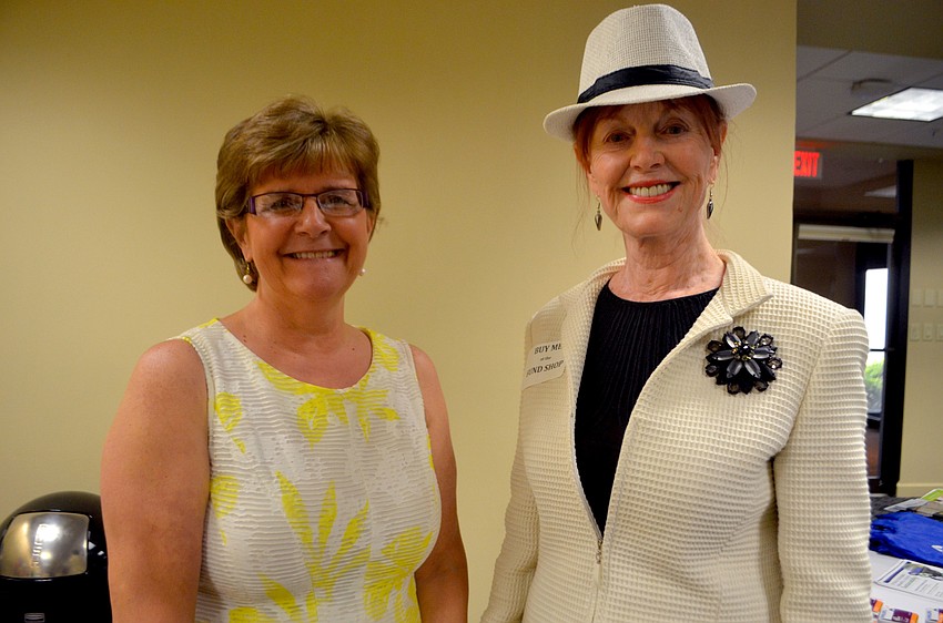 Senior Vice President of Philanthropy Becky Pazkowski and Susan Mauntel