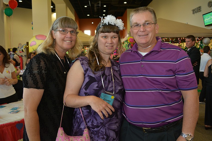 Colleen Powers, of Sarasota, brings her daughter, Eileen Bond, and husband, Mike Powers.
