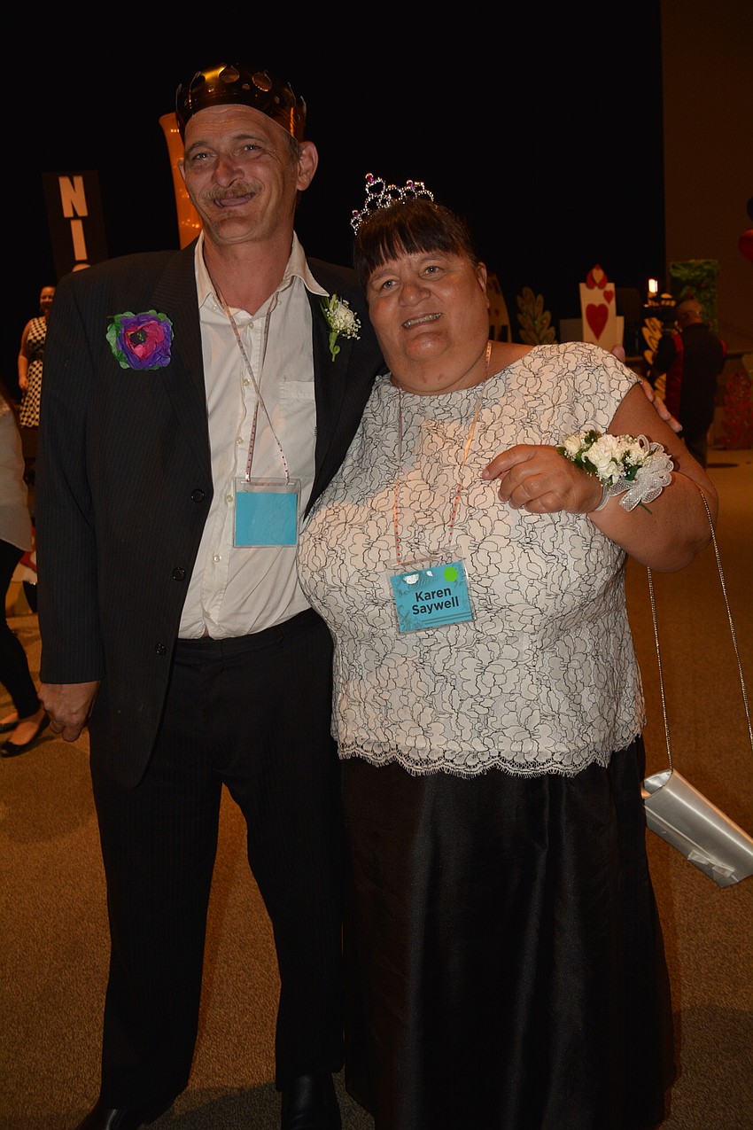 John Crowell and Karen Saywell have been together 15 years.