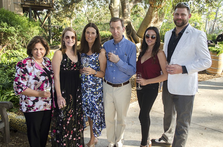 Lilah Rippett, Julie Johnson with Co-Hosts Jennifer and Ken Pendery and Lisa and Shane Schaibly