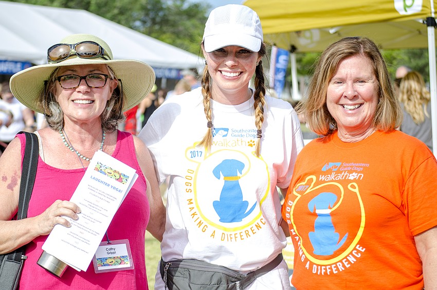 Cathy Grippi, Jane Elkier and Laurie Frake