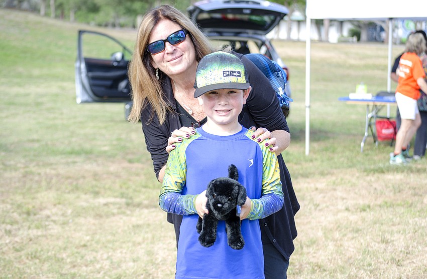 Terri Fletcher and Mason Moeller