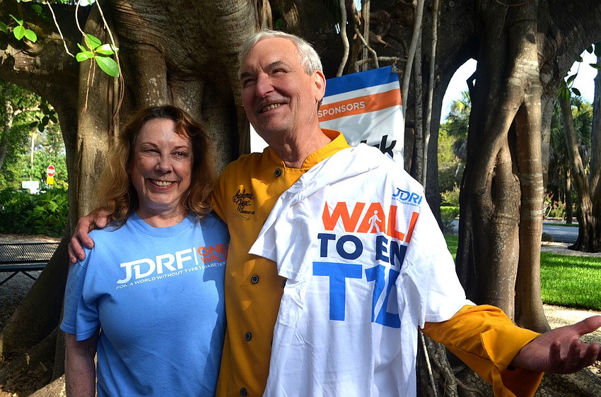D’Arcy and Ray Arpke plan the walk each year in honor of their daughter Kate who was diagnosed with Type 1 Diabetes in 2001.