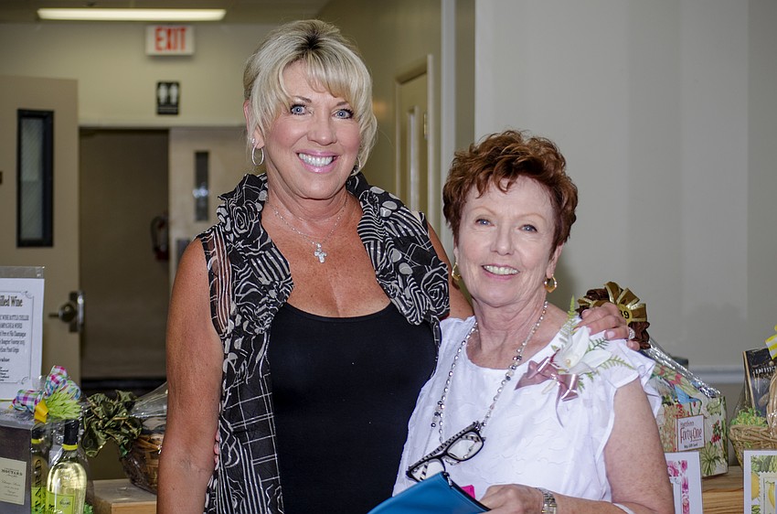 Kathy Cinque and Janet Cocco