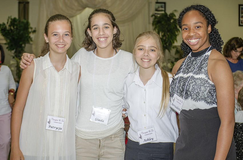Patrycja Piskorska, Giada Moschini, Ashley Sledziewski and Bernadette Nwokeji